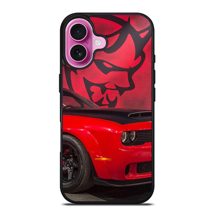DODGE CAR DEMON LOGO iPhone 16 Plus Case Cover