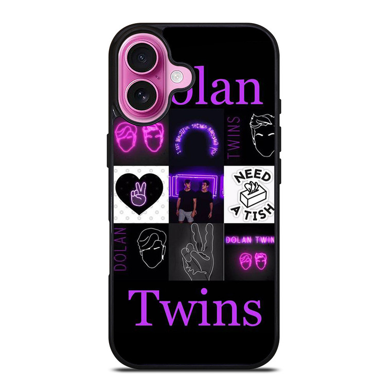 DOLAN TWINS COLLAGE iPhone 16 Plus Case Cover