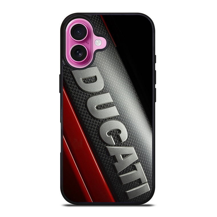 DUCATI MOTOR CARBON COVER iPhone 16 Plus Case Cover