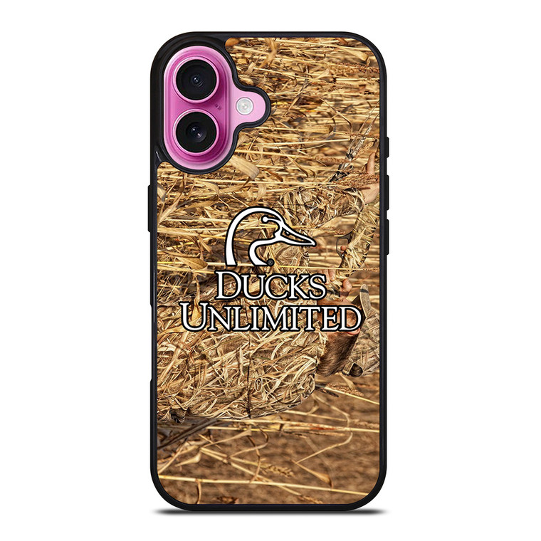 DUCKS UNLIMITED CAMO LOGO iPhone 16 Plus Case Cover