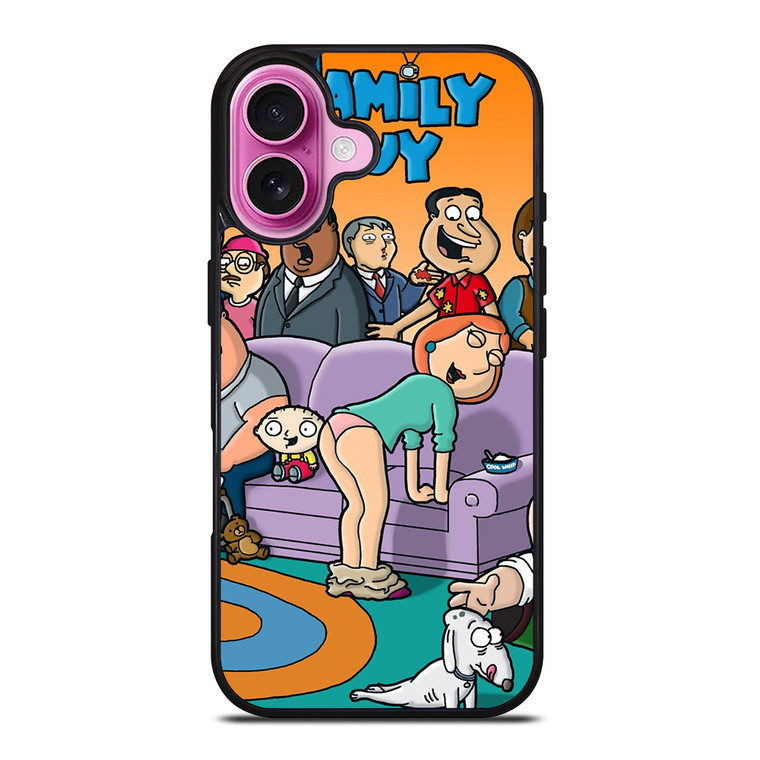 FAMILY GUY CARTOON CHARACTERS iPhone 16 Plus Case Cover