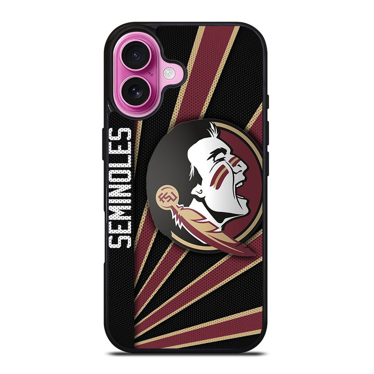 FLORIDA STATE FSU NFL LOGO iPhone 16 Plus Case Cover