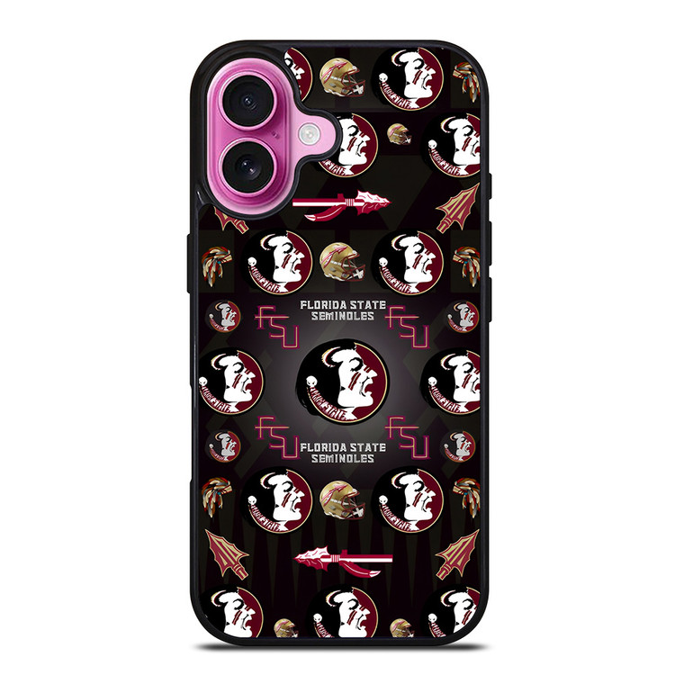 FLORIDA STATE FSU WALLPAPER iPhone 16 Plus Case Cover