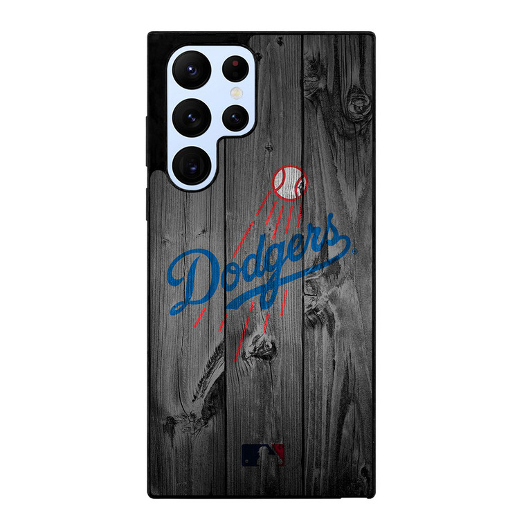 LOS ANGELES DODGERS BASEBALL MLB WOOD Samsung Galaxy S22 Ultra Case Cover