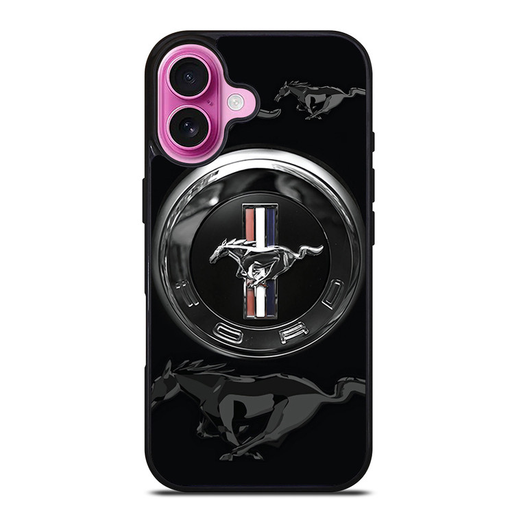FORD MUSTANG EMBLEM iPhone 16 Plus Case Cover