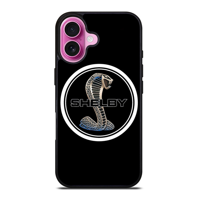 FORD MUSTANG SHELBY METAL LOGO iPhone 16 Plus Case Cover