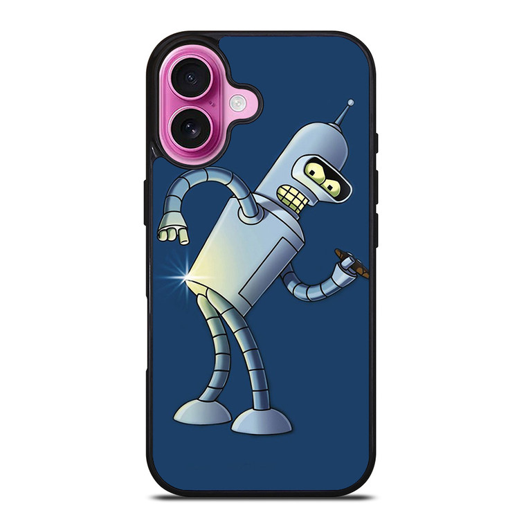 FUTURAMA BENDER CARTOON iPhone 16 Plus Case Cover
