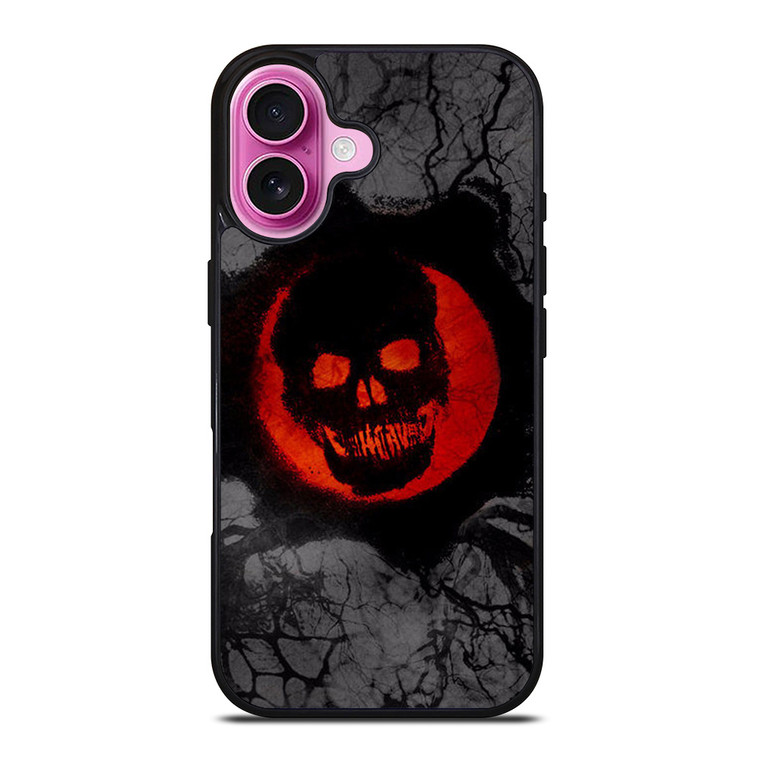 GEARS OF WAR SKULL GLOW iPhone 16 Plus Case Cover