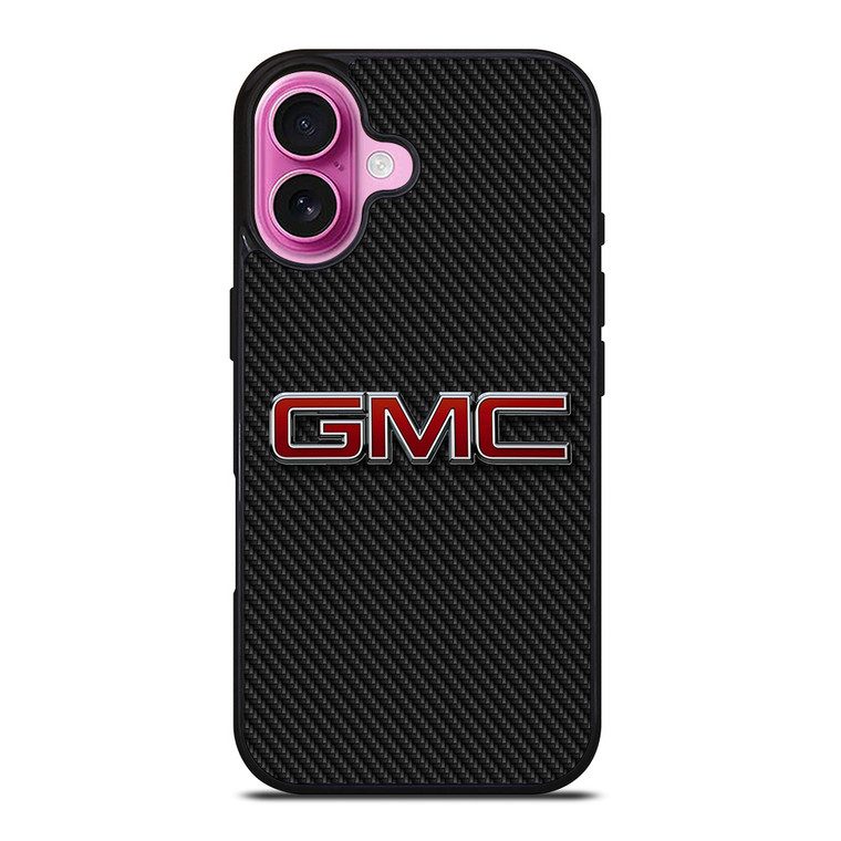 GMC CAR CARBON LOGO iPhone 16 Plus Case Cover