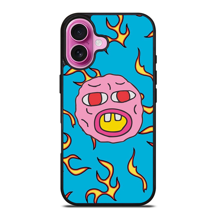 GOLF WANG FACE FLAME iPhone 16 Plus Case Cover