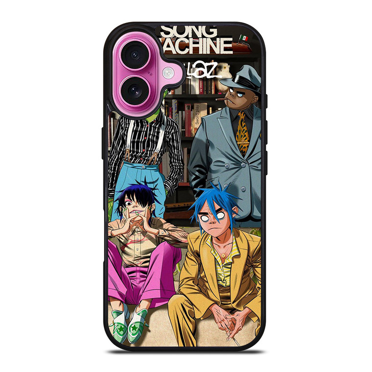 GORILLAZ BAND CARTOON iPhone 16 Plus Case Cover