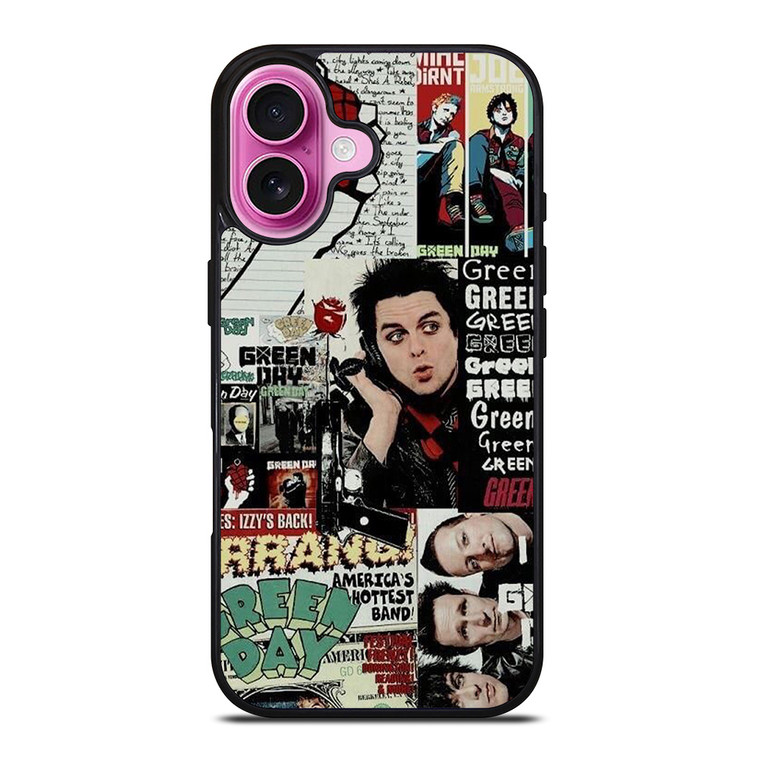 GREEN DAY POSTER iPhone 16 Plus Case Cover