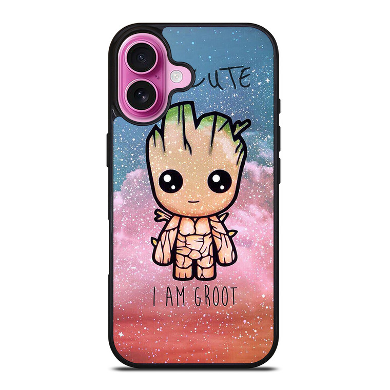 GROOT BABY NEBULA iPhone 16 Plus Case Cover