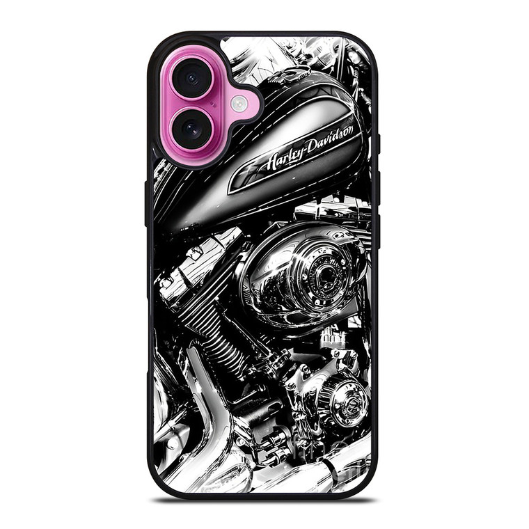 HARLEY DAVIDSON ART PHOTO iPhone 16 Plus Case Cover