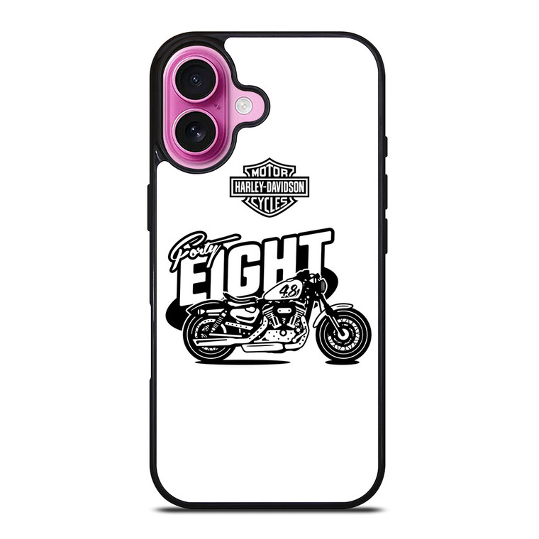 HARLEY DAVIDSON FORTY EIGHT ART iPhone 16 Plus Case Cover