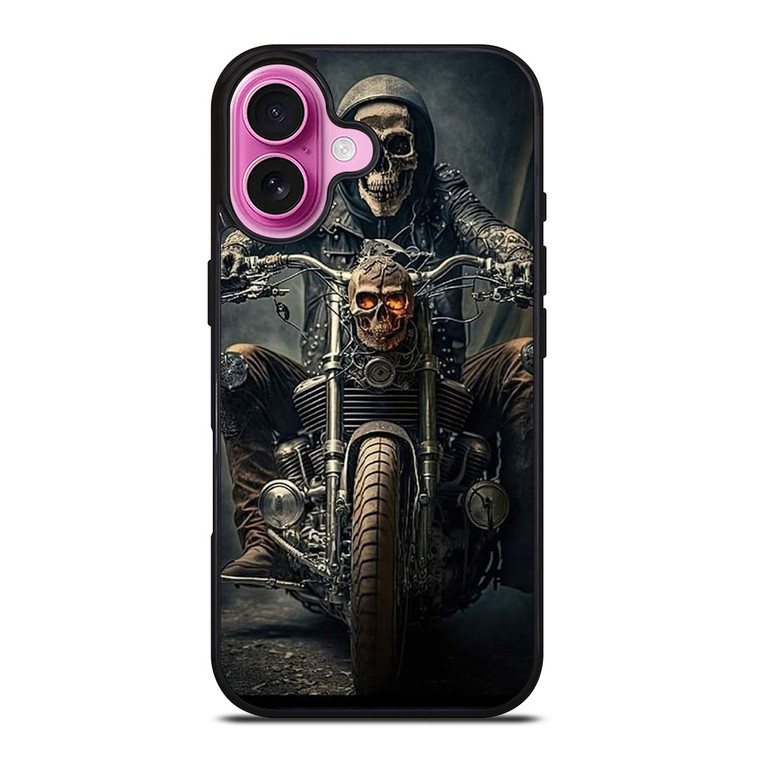 HARLEY DAVIDSON SKULL ACT iPhone 16 Plus Case Cover