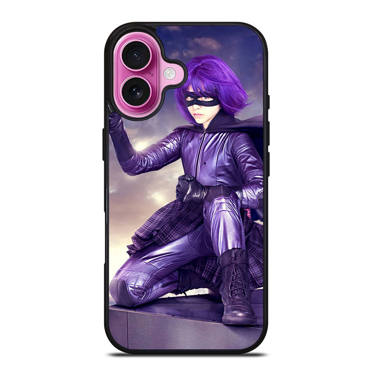 HIT GIRL KICK ASS SUPER HERO iPhone 16 Plus Case Cover