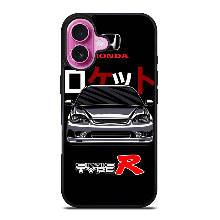 HONDA CIVIC TYPE R iPhone 16 Plus Case Cover