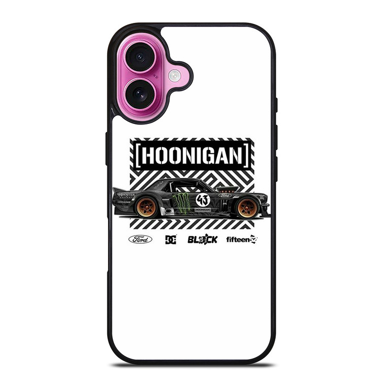 HOONIGAN RACING KEN BLOCK iPhone 16 Plus Case Cover