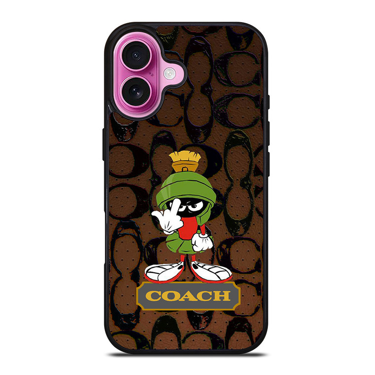 HOT COACH MARVIN MIDDLE FINGER iPhone 16 Plus Case Cover