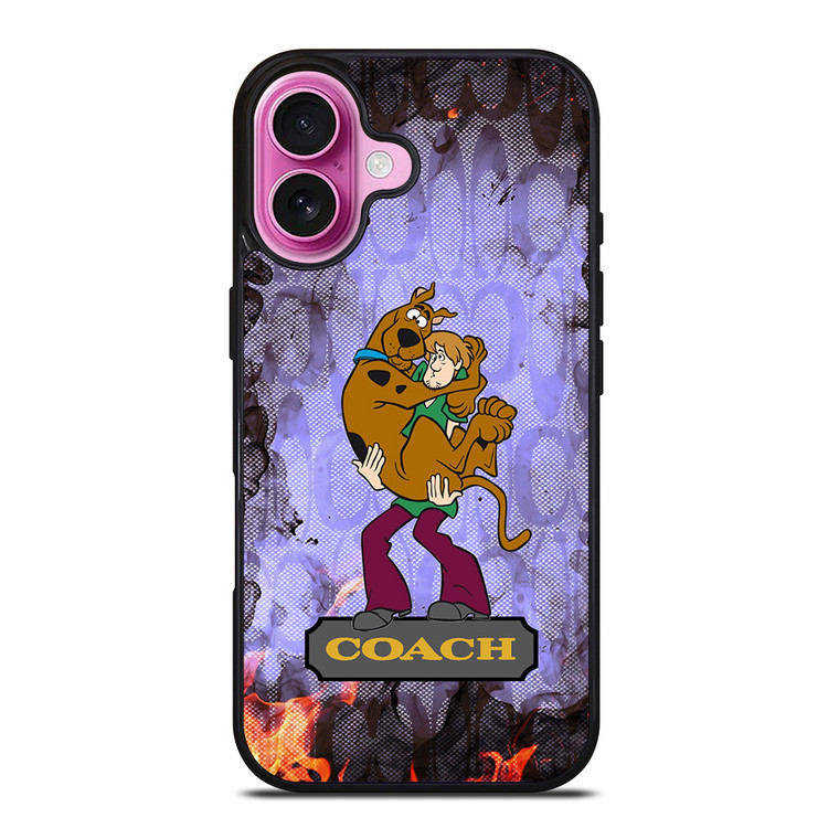 HOT COACH SCOOBY DOO N SHAGGY iPhone 16 Plus Case Cover