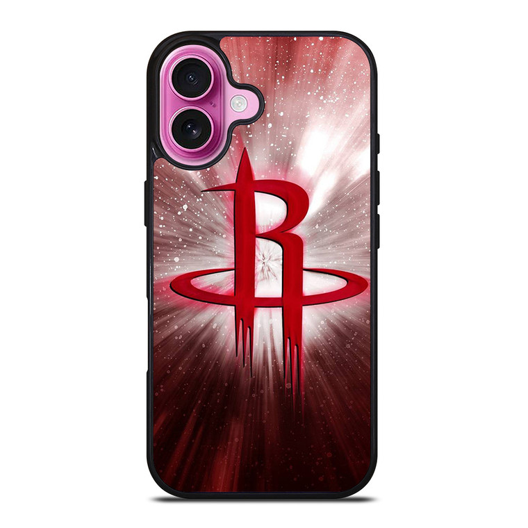 HOUSTON ROCKETS NBA LOGO iPhone 16 Plus Case Cover