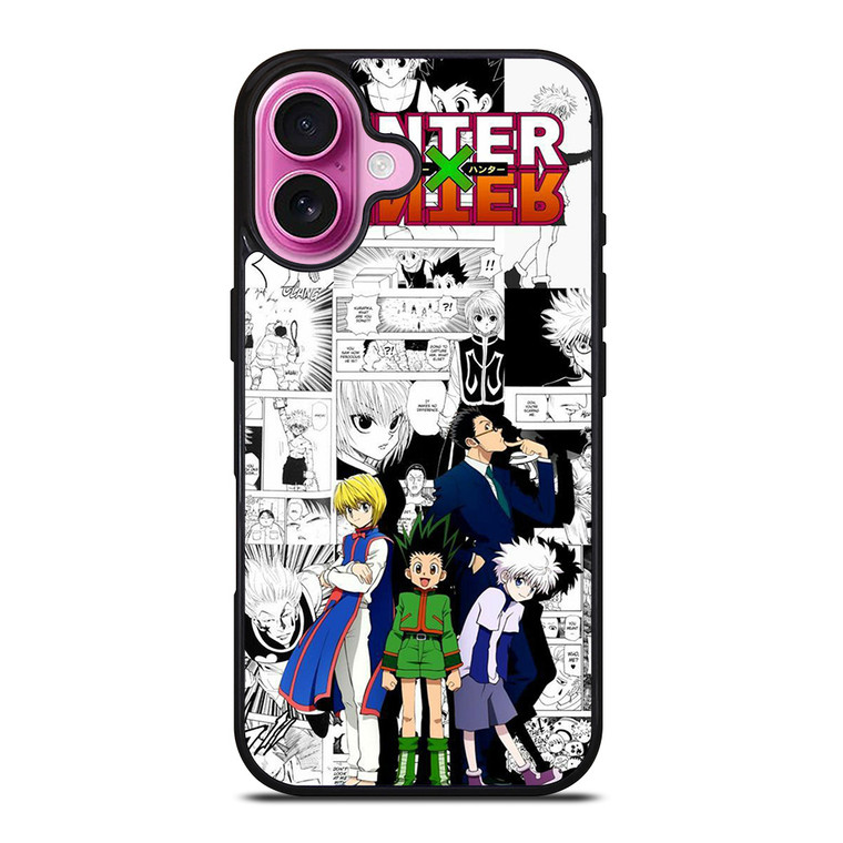 HUNTER X HUNTER COMIC BOOKS iPhone 16 Plus Case Cover