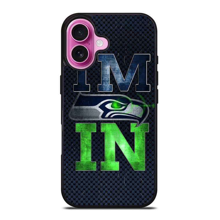 I'M IN SEATTLE SEAHAWKS iPhone 16 Plus Case Cover