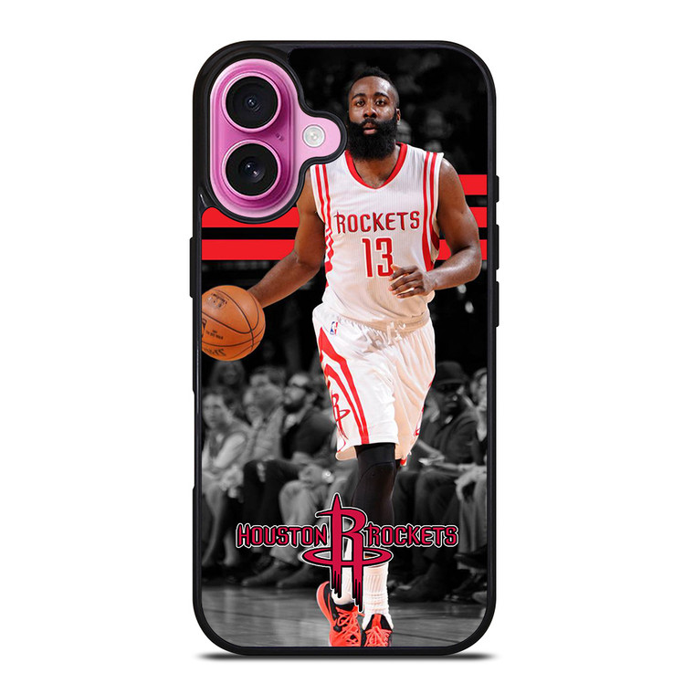 JAMES HARDEN 13 HOUSTON ROCKETS NBA iPhone 16 Plus Case Cover