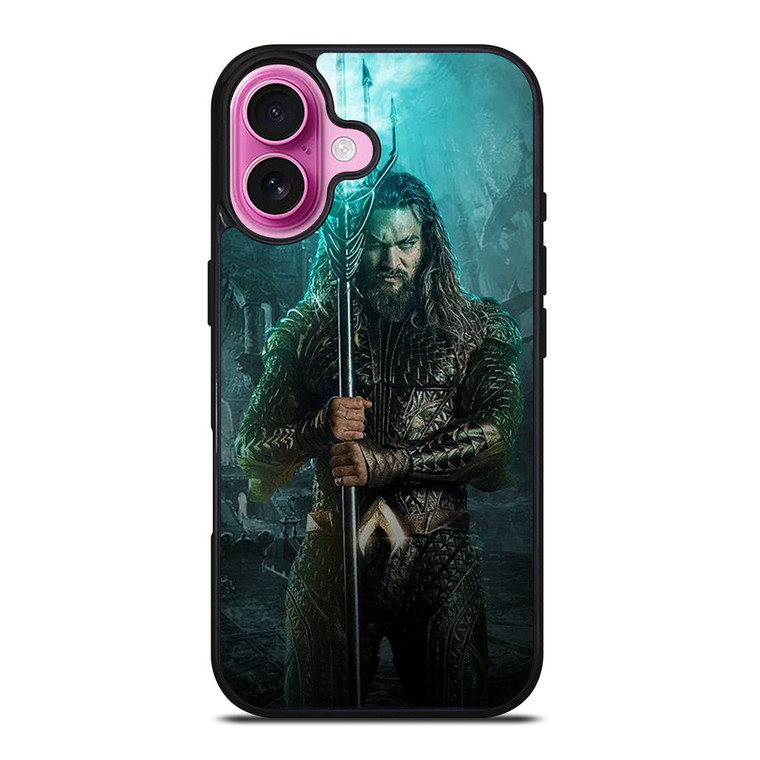 JASON MOMOA AQUAMAN DC 2 iPhone 16 Plus Case Cover