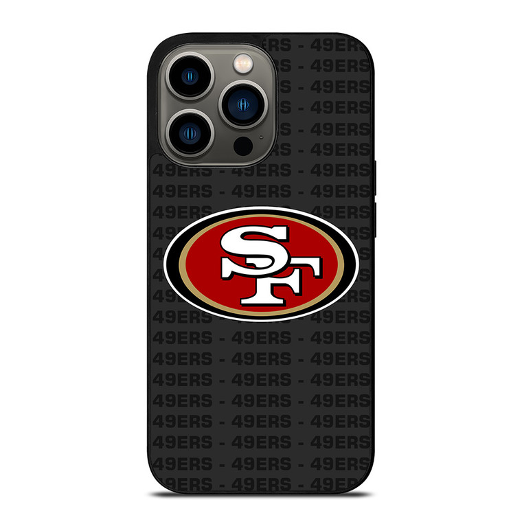 SAN FRANCISCO 49ERS FOOTBALL TEXT iPhone 13 Pro Case Cover