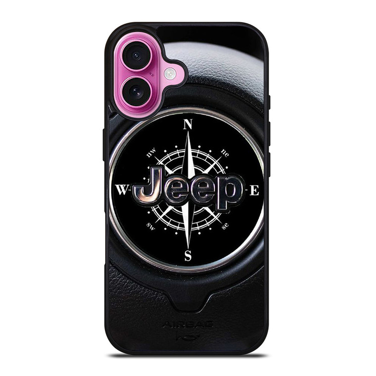 JEEP STEER COMPAS iPhone 16 Plus Case Cover