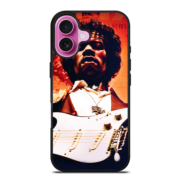 JIMI HENDRIX GUITARIST iPhone 16 Plus Case Cover