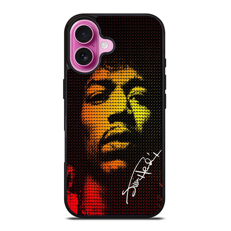 JIMI HENDRIX SIGNATURE iPhone 16 Plus Case Cover