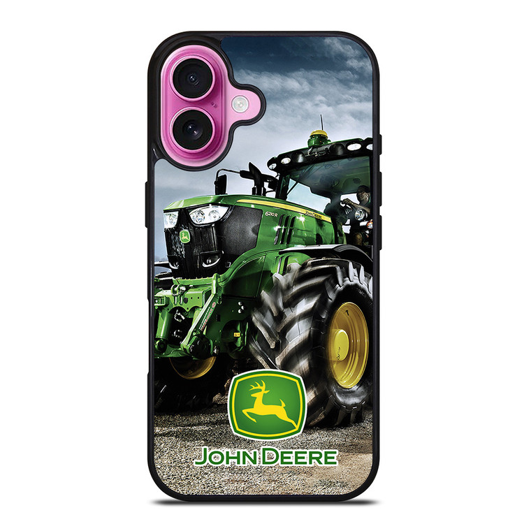 JOHN DEERE GREEN TRACTOR iPhone 16 Plus Case Cover