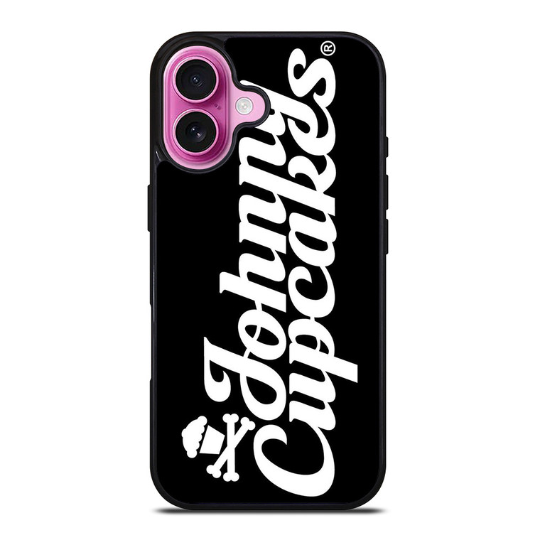 JOHNNY CUPCAKES CLOTHING LOGO iPhone 16 Plus Case Cover