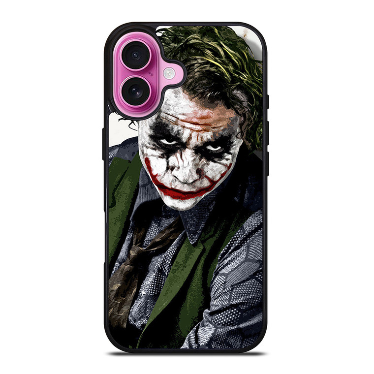JOKER HEATH LEDGER ART iPhone 16 Plus Case Cover