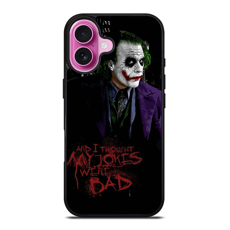JOKER HEATH LEDGER QUOTE iPhone 16 Plus Case Cover