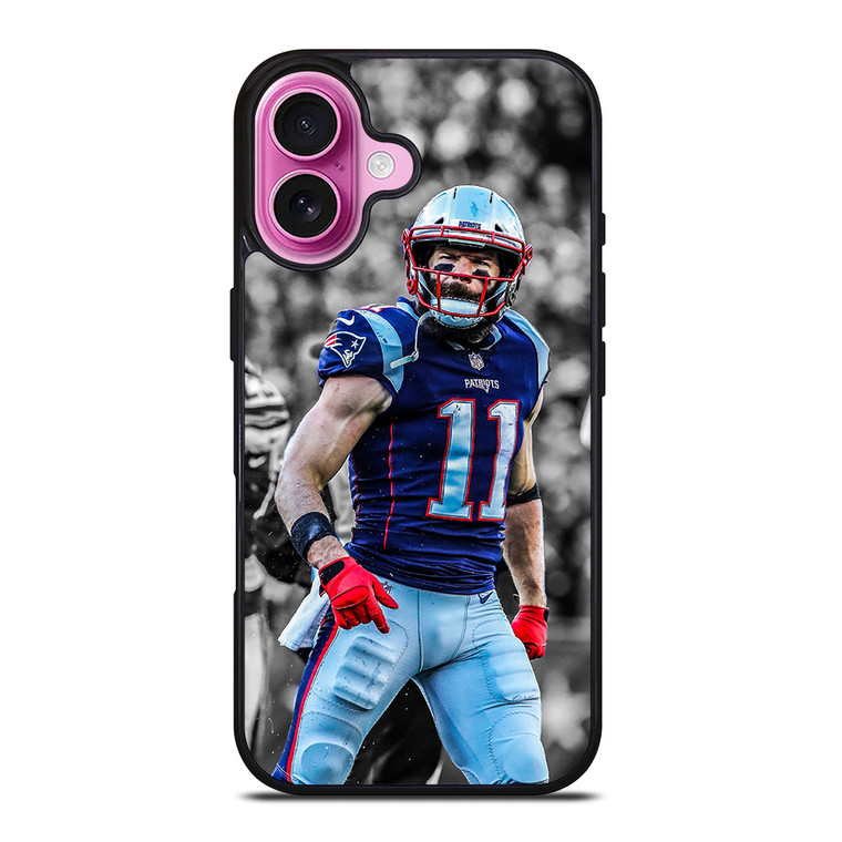 JULIAN EDELMAN NEW ENGLAND PATRIOTS NFL 2 iPhone 16 Plus Case Cover