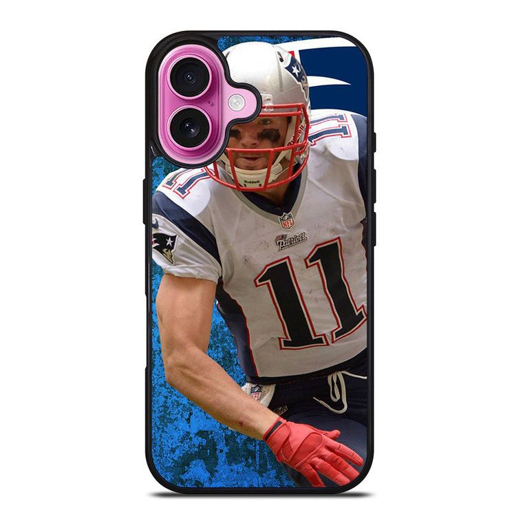 JULIAN EDELMAN NEW ENGLAND PATRIOTS iPhone 16 Plus Case Cover