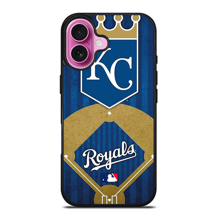 KANSAS CITY ROYALS MAJOR BASEBALL iPhone 16 Plus Case Cover