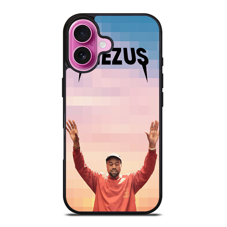 KANYE WEST POSTERIZE YEEZUS LOGO iPhone 16 Plus Case Cover