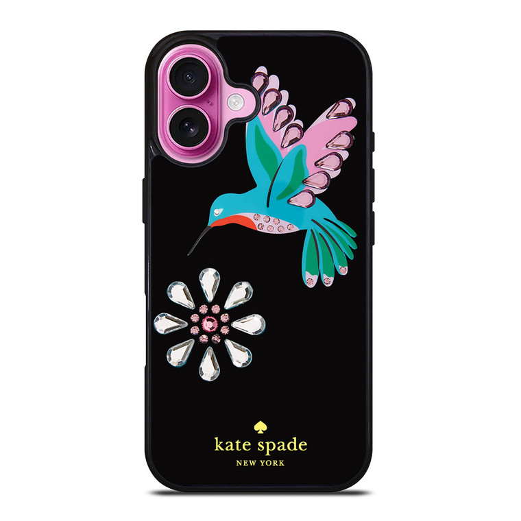 KATE SPADE BIRD FLOWER iPhone 16 Plus Case Cover