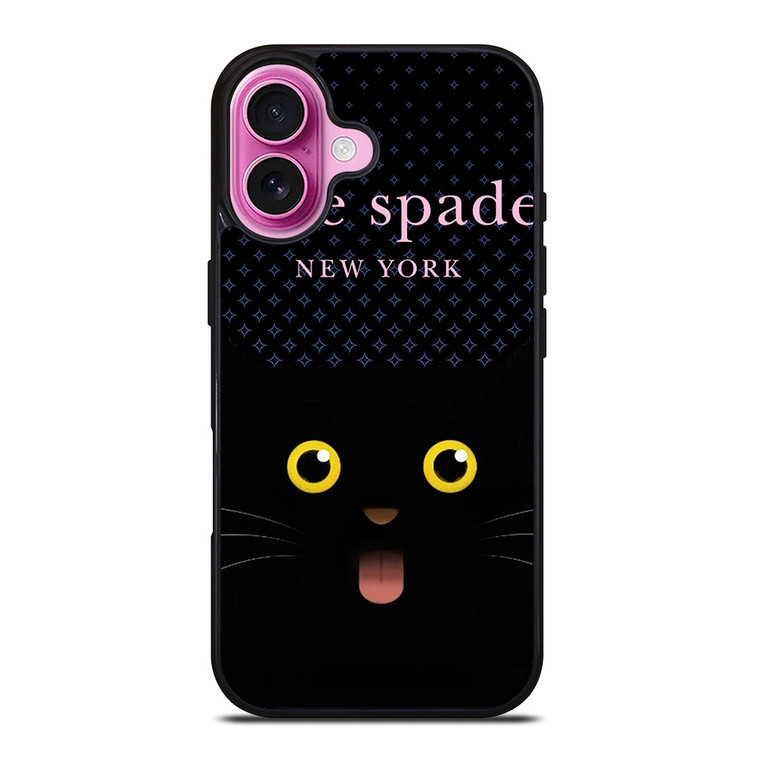 KATE SPADE CAT MEOW ICON iPhone 16 Plus Case Cover