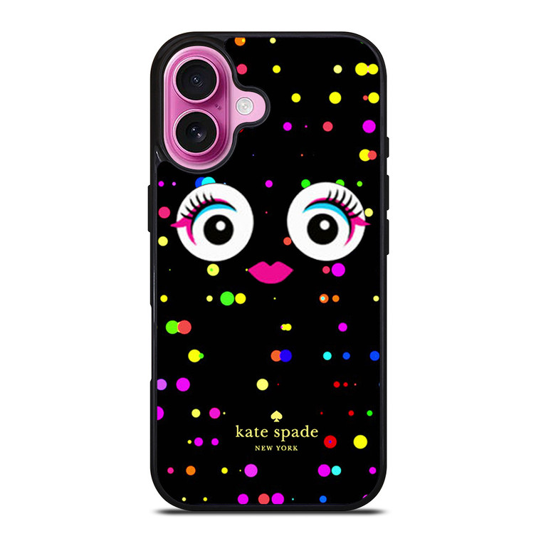 KATE SPADE COLORFULL MONSTER EYE iPhone 16 Plus Case Cover