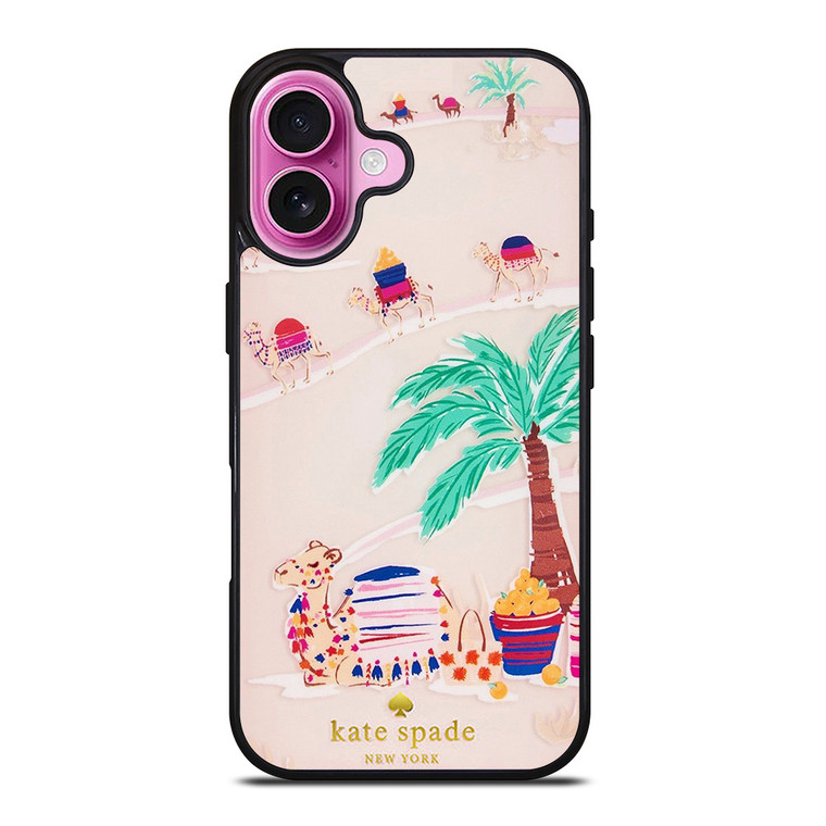 KATE SPADE DESERT CAMEL iPhone 16 Plus Case Cover