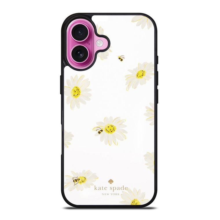 KATE SPADE FLOWER BEE iPhone 16 Plus Case Cover