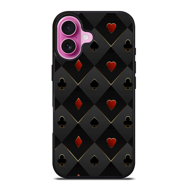 KATE SPADE LOGO BLACK COLLAGE iPhone 16 Plus Case Cover