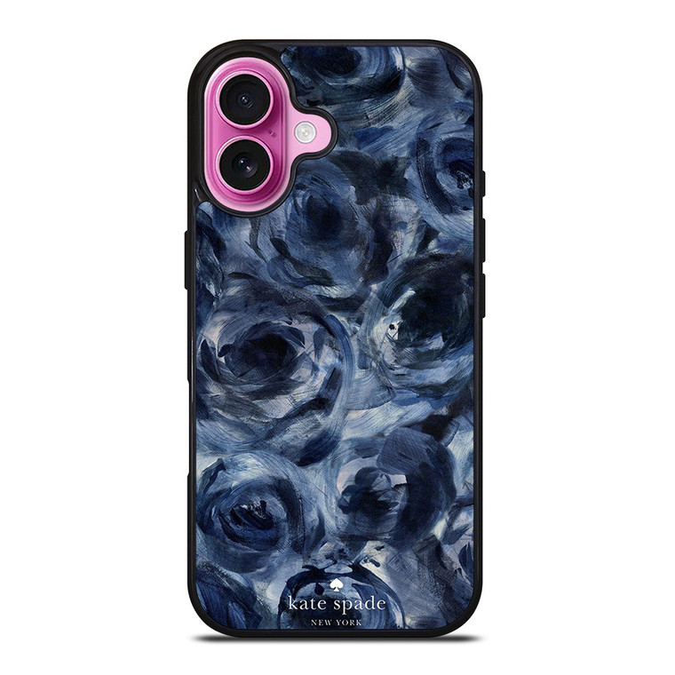 KATE SPADE NEW YORK ABSTRACT BLUE iPhone 16 Plus Case Cover