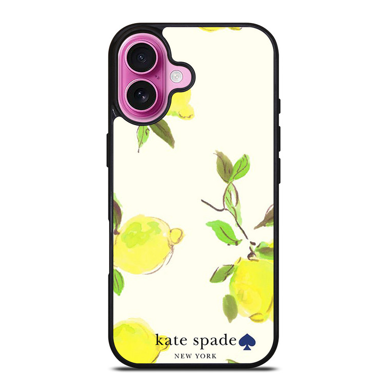 KATE SPADE NEW YORK LEMON iPhone 16 Plus Case Cover